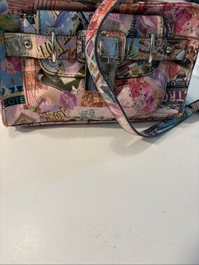 Multicolor Graphic Print Women’s Crossbody Bag